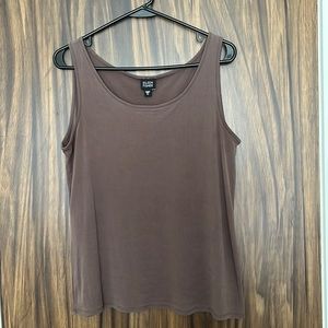 Eileen Fisher Putty Brown Tank / Shell
